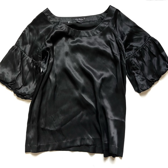 NWOT Katie Madison Silk Top - Picture 1 of 5